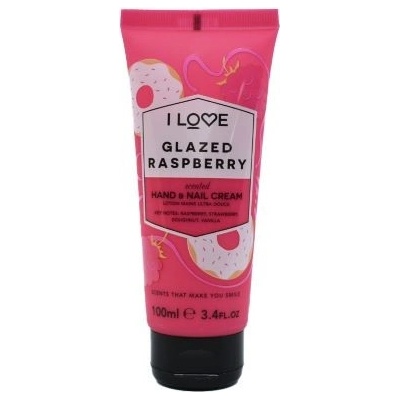 I Love krém na ruky a nechty Glazed Raspberry (Hand and Nail Cream) 100 ml