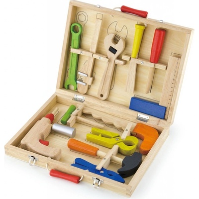 Viga dřevěné nářadí v kufříku 3888