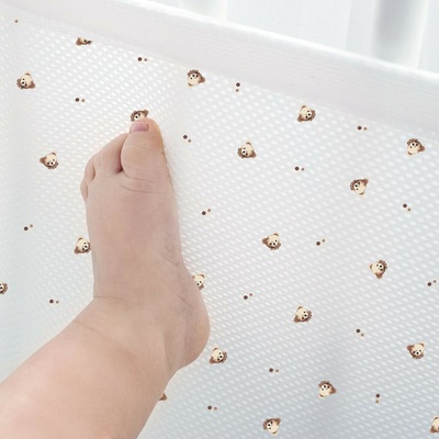 BABYMATEX Mantinel do postieľky Bump Air Design Medvedíky