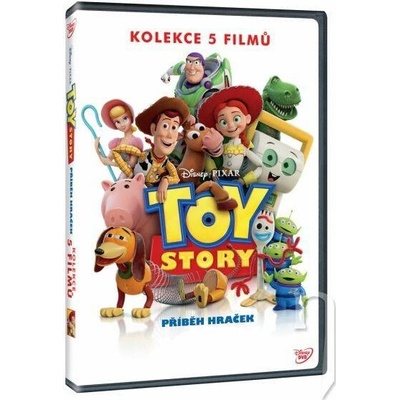 Toy Story 1-5 / Příběh hraček 1-5 / Kolekce 5DVD
