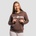 GymBeam Дамски суичър Athlete Cocoa XL