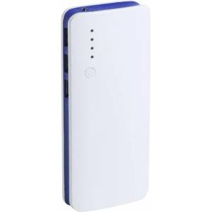 Cool Мобилна батерия Kaprin, с 3 USB порта, 10 000 mAh, бяло и синьо
