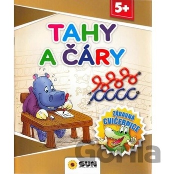 Tahy a čáry - Zábavná cvičebnice 5+