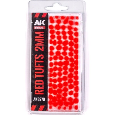 AK Interactive Modelářský porost AK Red Fantasy tufts 2 mm – Zbozi.Blesk.cz