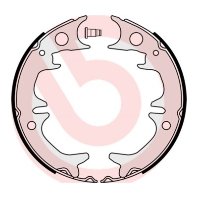 Sada brzd. čeľustí parkov. brzdy BREMBO S 83 543