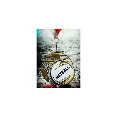 Poháry Bauer Akrylátová medaile MDARBL M44 Netball