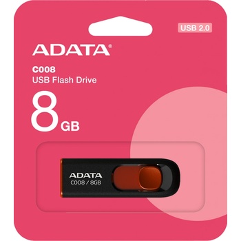 ADATA DashDrive Classic C008 8GB AC008-8G-RKD