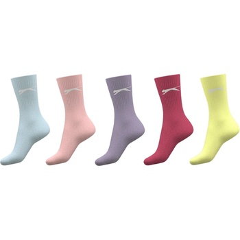 Slazenger Юношески чорапи Slazenger 5 Pack Crew Socks Junior - Colours