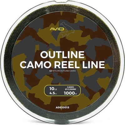 AVID CARP Outline Camo Reel Line 1000m 0,28mm – Zboží Dáma