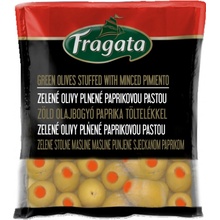 Fragata Zelené olivy plnené paprikovou pastou 160 g