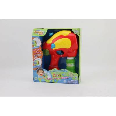 Alltoys Bublifuková a striekacia pištoľ na vodu 2v1