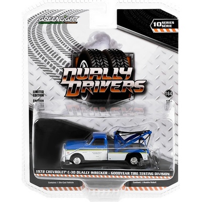 GreenLight Chevrolet C 30 Dually Wrecker 1972 Goodyear Tire Testing Division 1:64