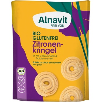 Alnavit Био лимонови пръстени - 125 г