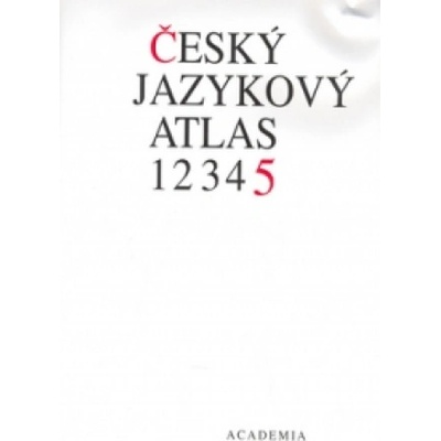 Český jazykový atlas 5.díl Balhar a kolektiv, Jan