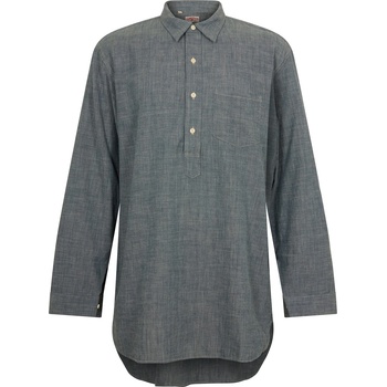Levi's Риза Levis Men's Sunst Chambray Long Sleeve Plain Shirt - Broadway Indigo