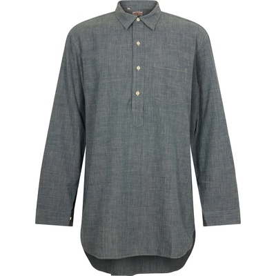 Levi's Риза Levis Men's Sunst Chambray Long Sleeve Plain Shirt - Broadway Indigo