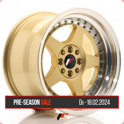 JAPAN RACING JR6 10x17 3x112 ET20 gold/machined Lim