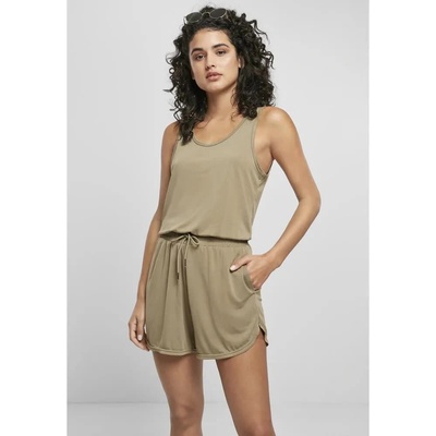 Urban classics Modal romper - Green (Green Khaki)