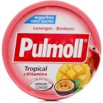 PULMOLL Пастили Мултивитамини, Pulmoll Tropical + Vitamins Lozenges Gluten-Free Fruits 45gr