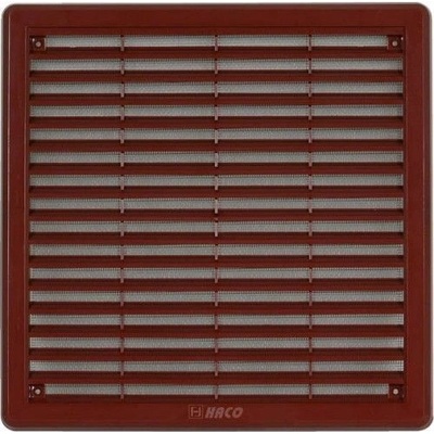 HACO větrací mřížka se sít. 150x150 HNĚDÁ Krytka