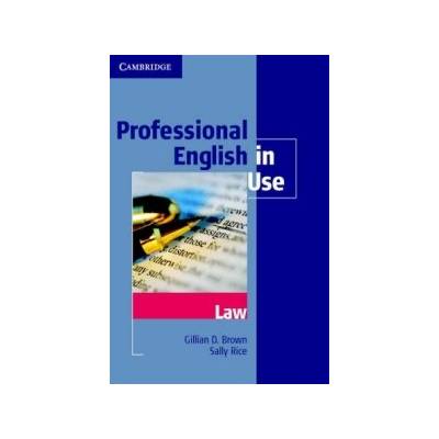 Professional English in Use Law