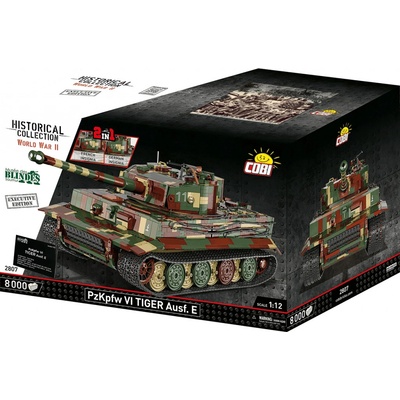 COBI 2807 WWII Německý tank PzKpfw VI TIGER Ausf. E 1:12 – Zboží Mobilmania