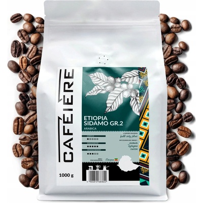 100% arabica CAFEIERE Etiópia Sidamo Gr.2 1000 g