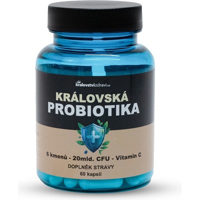 Kráľovská Probiotiká komplex laktobacilov a bifidobaktérií 60 kapsúl