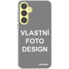 Picasee silikonové Samsung Galaxy A35 5G Vlastní design/motiv čiré