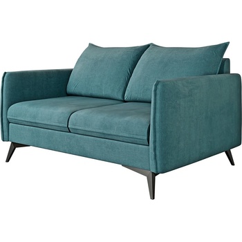 ROPEZ Диван в петролен цвят 138 cm Juli Bis - Ropez (Juli Bis Sofa 2os. tk. Enjoy New 17 nogi metalowe czarne)