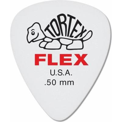 Trsátko / Brnkátko - brnkátko Tortex Flex Standard, hrúbka: 0,50 mm - červený nápis (celé balenie =