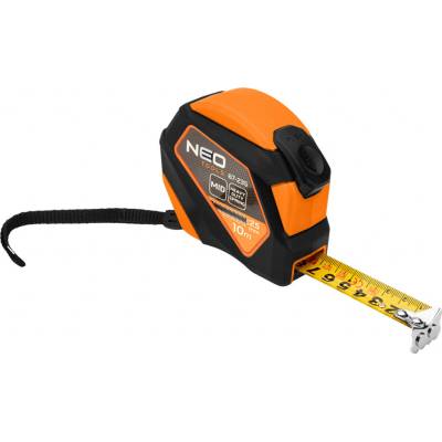 Neo Tools Ocelový metr 10 m x 25 mm magnet 67-235