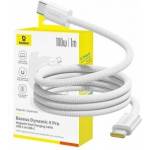 Baseus Dynamic 4 Pro 100W USB-C to USB-C Magnetic Cable 1m - White