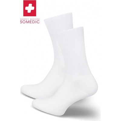 Milena Zdravotní ponožky Somedic Bílá