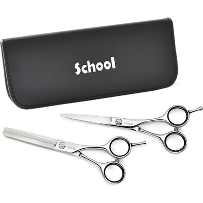 Kiepe School Set 222 sada kadeřnických nůžek 5,5" a efilačních nůžek 5,5"