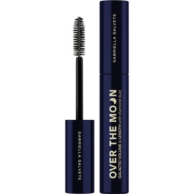 Gabriella Salvete Over The Moon objemová a prodlužující řasenka s diamantovým práškem Black 9,5 ml