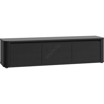 Forte Телевизионен шкаф inar в черно (fr0010)