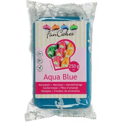 FunCakes Marcipán Aqua Blue modrý 250 g