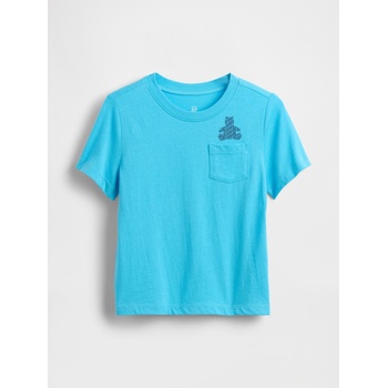 GAP Бебешка тениска с джоб Brannan GAP GAP | Sin | Момчешки | 2 години