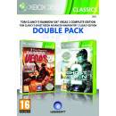 Hry na Xbox 360 Tom Clancys Rainbow Six: Vegas 2 + Tom Clancys Ghost Recon: Advanced Warfighter 2