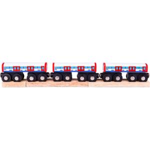 Bigjigs Rail Метро вагони (BJT487)
