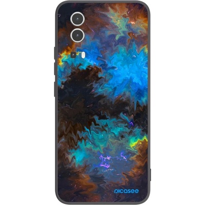 Pouzdro Picasee silikonové Vivo Y72 5G - Space černé