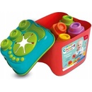 Clementoni CLEMMY Set sensorický vkládací kyblík + 15 soft kostek