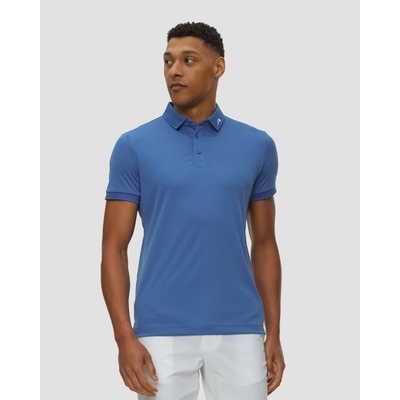 J.lindeberg pánské Modré Polo Men Tour Tech Slim Fit Polo