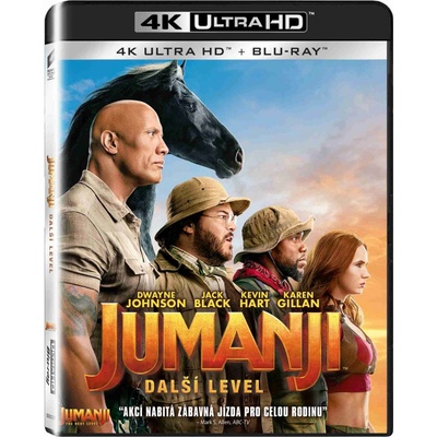 Jumanji: Další level - UHD + BD BD