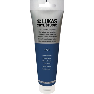 LUKAS Cryl Studio Plastic Tube АКРИЛНА боя Prussian Blue 125 ml 1 бр (747340012)