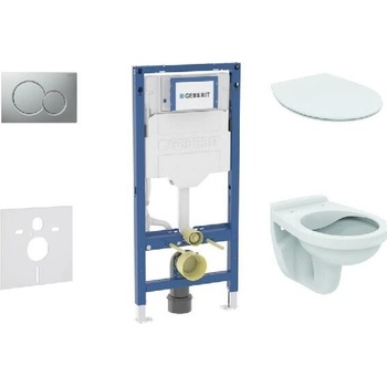 Geberit Duofix s tlačidlom Sigma01 SANI11CD2102