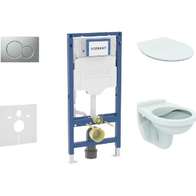 Geberit Duofix s tlačidlom Sigma01 SANI11CD2102