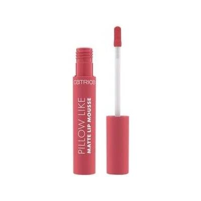 Catrice Pillow Like Matte Lip Mousse tekutá rtěnka tmavě červená 3 ml