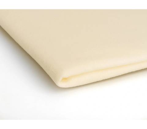 Microfleece farba ecru 02